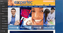 Desktop Screenshot of expertecdental.com