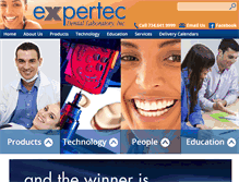 Tablet Screenshot of expertecdental.com